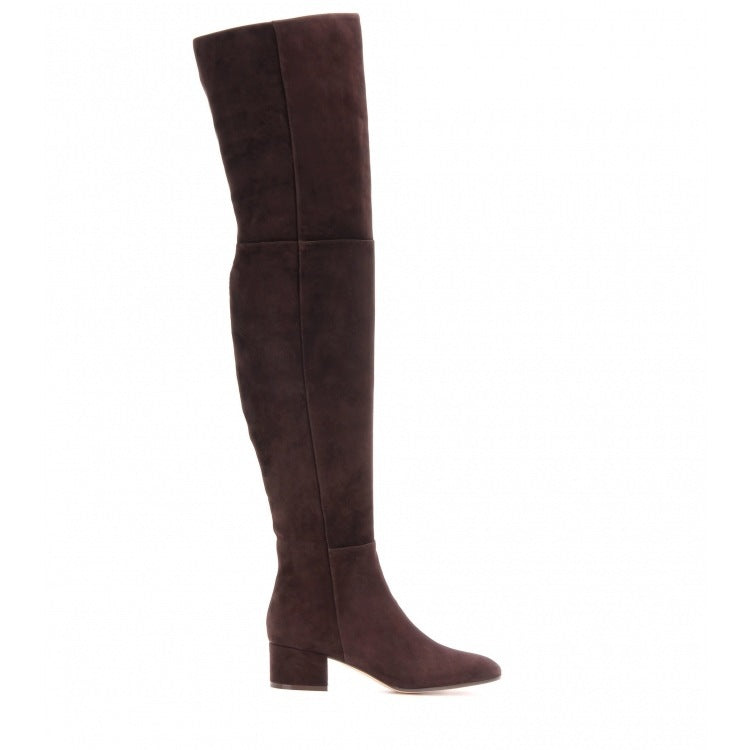 Mariana - elegante Stiefel mit über das Knie gehendem Absatz