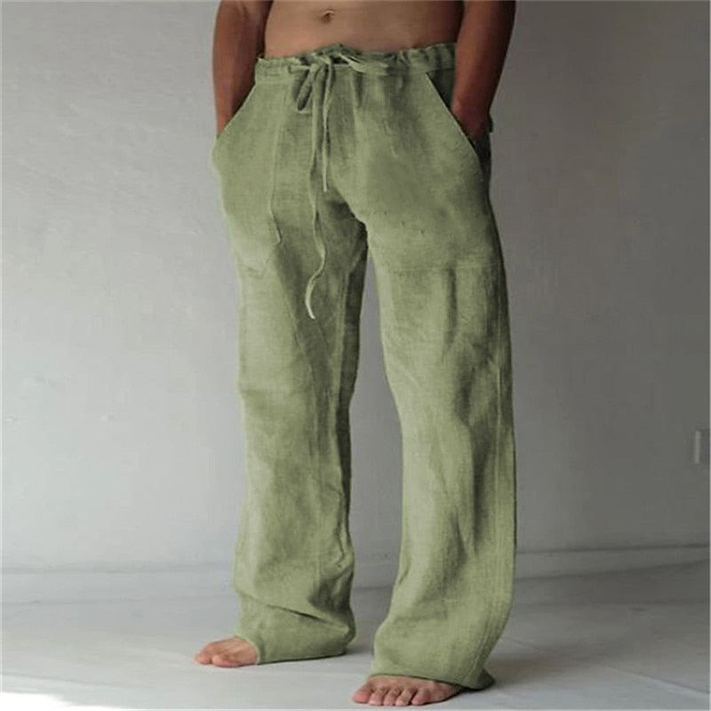 Arthur - Herren Baggy Leinenhose