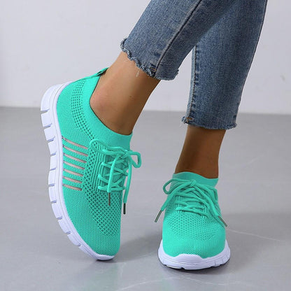 Romy - Lebendiges Mesh, leichte, bequeme Sport-Sneaker | Comfort Fit Casual Sport Sneakers damen