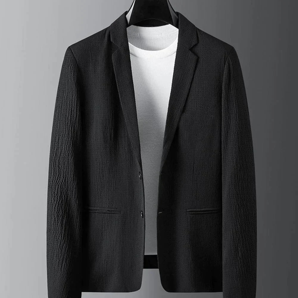 Herren Zweiteiler Set mit Sakko & Jogginghose – Modernes Casual Suit mit Stretch & Kordelzug – Bequemer Anzug für Business, Events & Freizeit