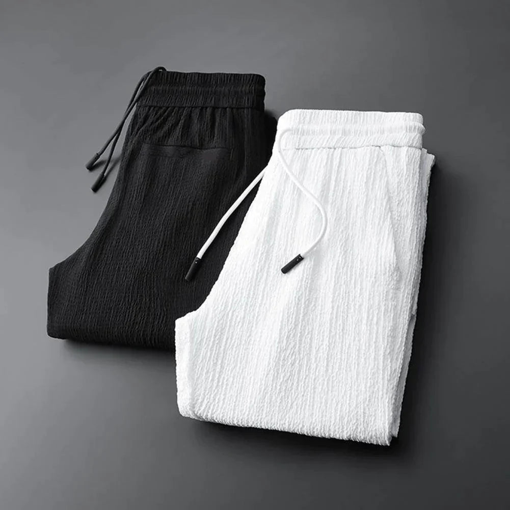 Herren Zweiteiler Set mit Sakko & Jogginghose – Modernes Casual Suit mit Stretch & Kordelzug – Bequemer Anzug für Business, Events & Freizeit
