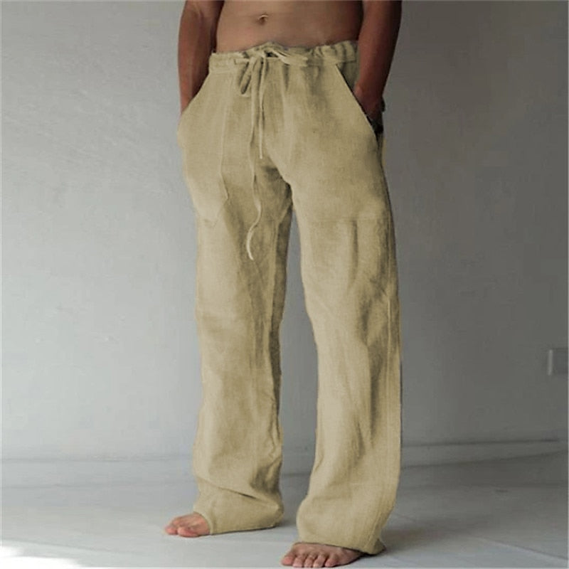 Arthur - Herren Baggy Leinenhose