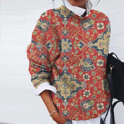 Elle - Eleganter Pullover mit Druck