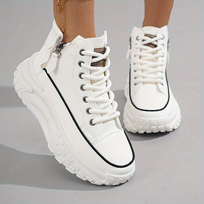 Lässige High-Top Plateau-Sneaker für Damen | Perfekt für Casual Days