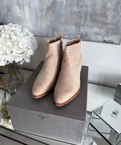 Stiefeletten Allie Beige