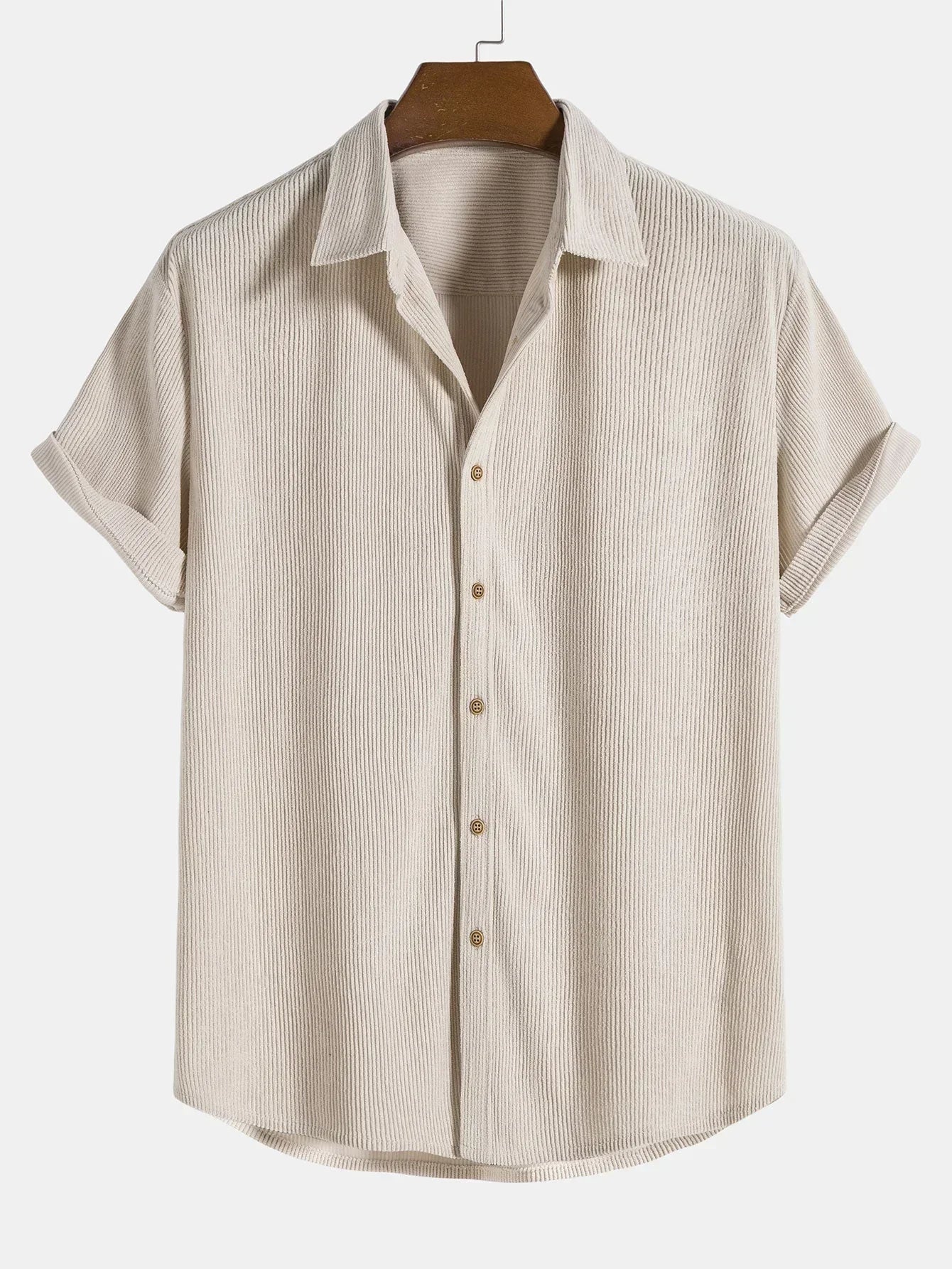 Kurzarm Herrenhemd mit Knopfleiste – Leichtes Sommerhemd im entspannten Casual Look