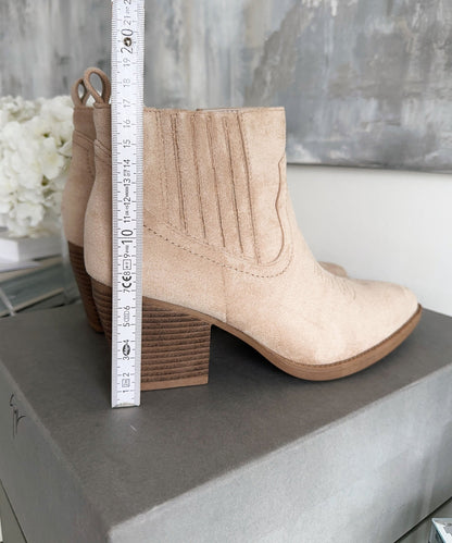 Stiefeletten Allie Beige
