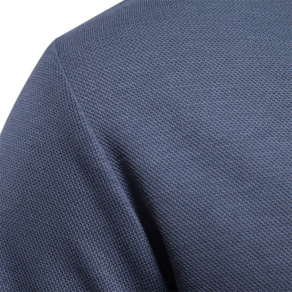 Langarm Poloshirt für Herren mit klassischem Kragen und stilvollem Schnitt – perfekt für Freizeit, Büro und Alltag
