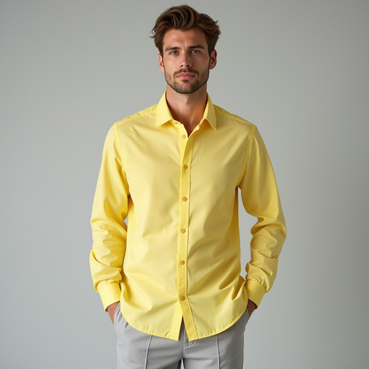 Herren Business‑Hemd im Slim‑Fit mit Komfortstretch und klassischem Kragen
