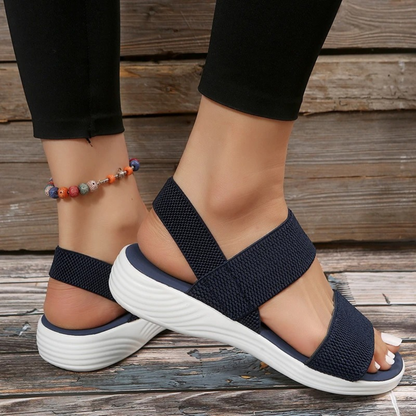 Elastische Sandalen für Damen | Jenny