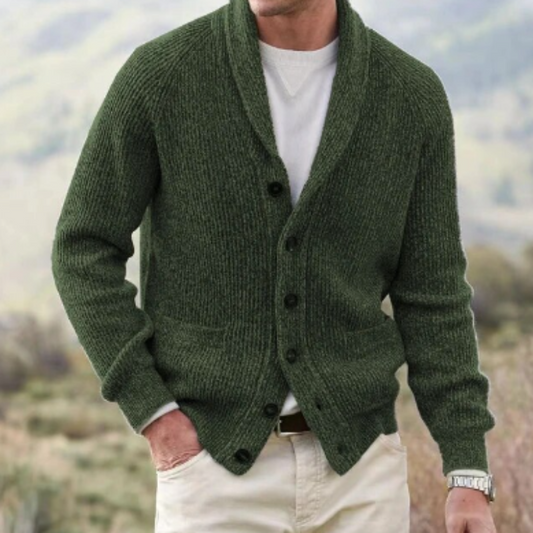 Herbert | Elegante cardigan classico da uomo per un look senza tempo