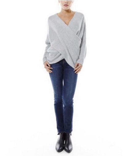 Marjolaine - Gekreuzter Pullover