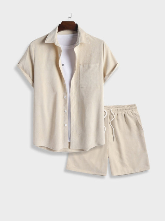 2 teiliges Corduroy Sommer-Set | Anton