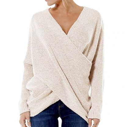 Marjolaine - Gekreuzter Pullover