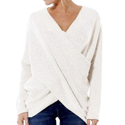 Marjolaine - Gekreuzter Pullover