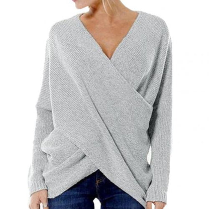 Marjolaine - Gekreuzter Pullover