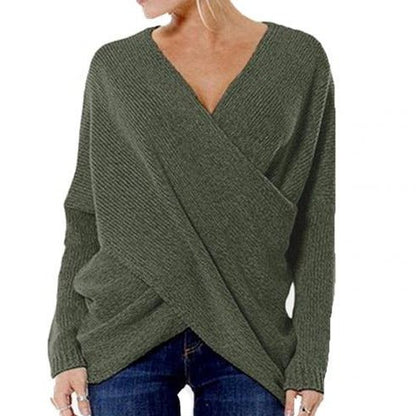 Marjolaine - Gekreuzter Pullover