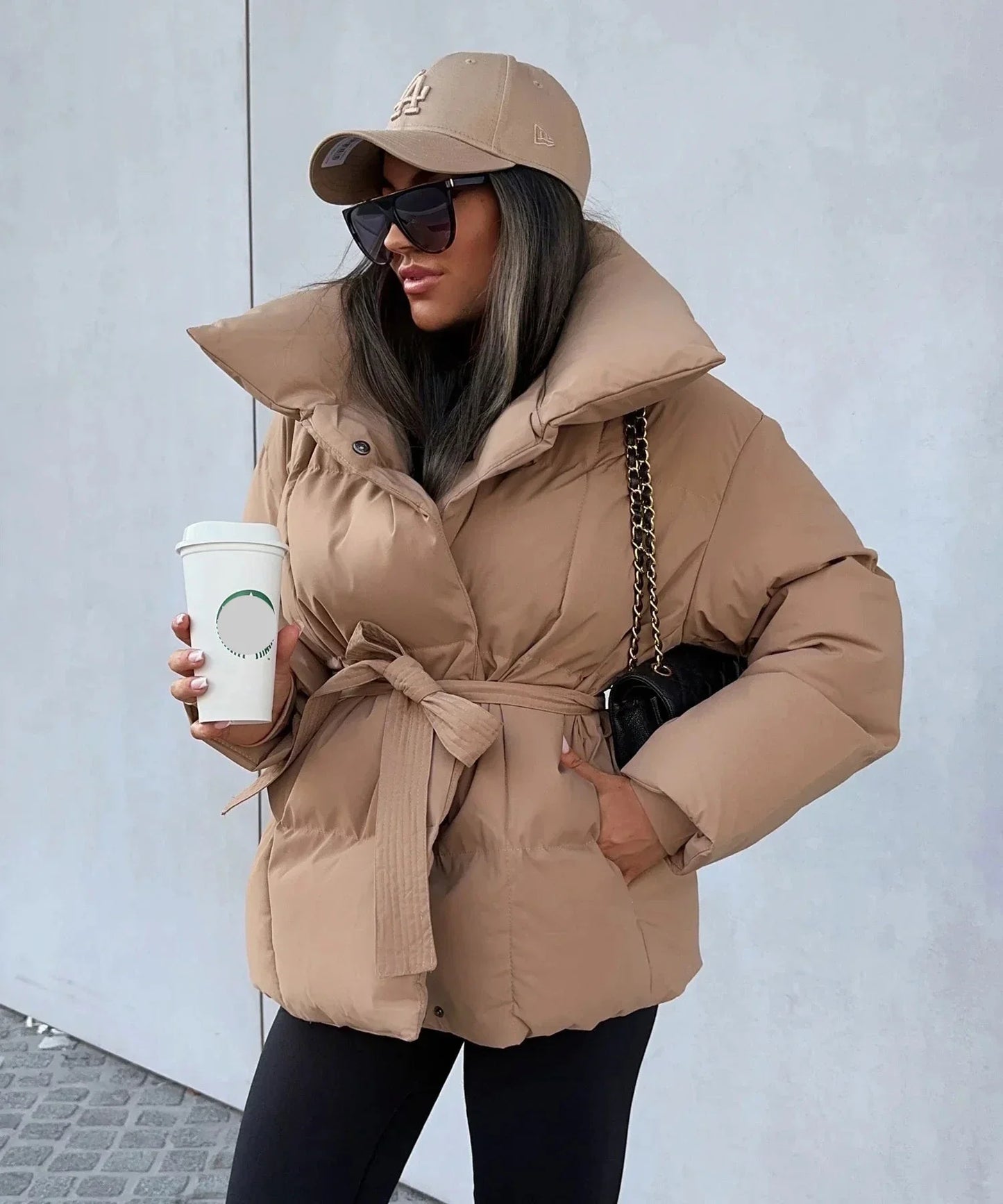 Samantha - Lässige Warme Wattierte Jacke
